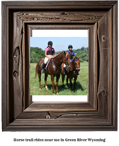 horse trail rides near me in Green River, Wyoming